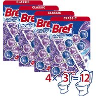 BREF Power Activ Lavender 12 × 50 g - Toilet Block