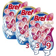 BREF DeLuxe Magnolia 9 x 50 g - Toilet Block