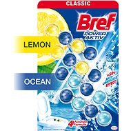 BREF Power Active Lemon &amp; Ocean 4 × 50 g - Toilet Cleaner