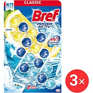 BREF Power Aktiv Lemon & Ocean 4×50 g - Toilet Block