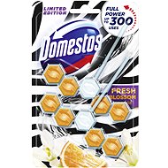 DOMESTOS Lim Ed Zebra Orange Bloss 2× 55 g - Toilet Block