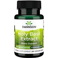 Swanson Holy Basil Extract (Indian Basil), 400 mg, 60 capsules - Herbal Product