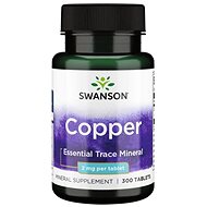 Swanson Copper 2 mg, 300 tablets - Copper