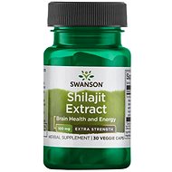 Swanson Shilajit Extract, 100 mg, 30 capsules - Shilajit