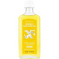 BrainMax Omega 3, Cod liver oil, lemon, 240 ml - Omega 3