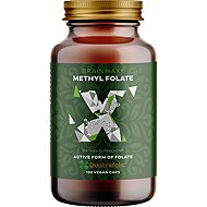 BrainMax Methyl Folate, Folic acid in active form, 400 mcg, 100 capsules - Vitamin B