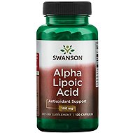 Swanson Alpha Lipoic Acid (Alpha Lipoic Acid), 100 mg, 120 capsules - Antioxidant