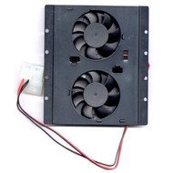 HD-A3 se 2 větráky pod harddisk - Fan