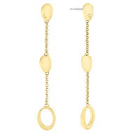 Calvin Klein Gold-Plated Dangle Earrings 35000361 - Earrings