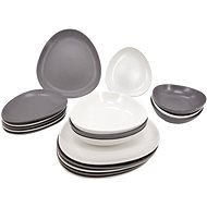 Clay Stone, 18 pcs - Dish Set
