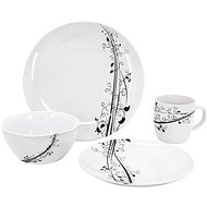 Clay BLACK Dining Set for 4 Persons - Dish Set