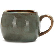 Clay Ceramic mug Nova chubby 230 ml, glossy, green - Mug