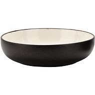 Clay Land soup plate, 18 cm, black and white - Plate