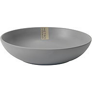 Clay Deep plate Metro 22 cm, grey - Plate