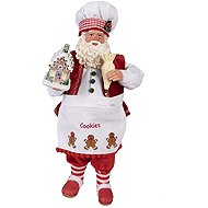 Clayre & Eef Santa Cookies - Christmas Decoration