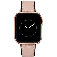 Nine West Remienok z umelej kože ružovo-čierny, pre Apple Watch 42 – 45 mm - Remienok na hodinky