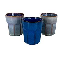 Clay Pohár Everest 280 ml, sada 3 ks, modrý - Set of Cups