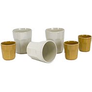 Clay Pohár Everest 280 /100 ml, sada 6 ks, béžový - Set of Cups