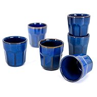 Clay Pohár Everest 100 ml, sada 6 ks, modrý - Set of Cups