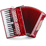 Classic Cantabile Secondo V Accordion 72 Bass Red - Accordion