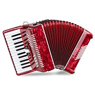 Classic Cantabile Secondo V Accordion 48 Bass Red - Accordion