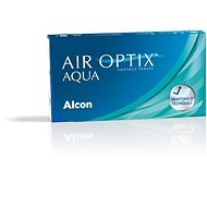 Air Optix Aqua (3 šošovky) dioptrie: +2.00, zakrivenie: 8.60 - Kontaktné šošovky