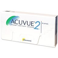 Acuvue 2 (6 šošoviek) dioptrie: +2.00, zakrivenie: 8.70 - Kontaktné šošovky