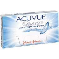 Acuvue Oasys (6 lenses) diopter: +0.50, curvature: 8.80 - Contact Lenses