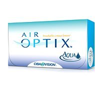Air Optix Aqua (6 šošoviek) dioptrie: +5.25, zakrivenie: 8.60 - Kontaktné šošovky