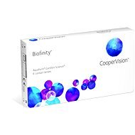 Biofinity (6 lenses) diopter: -7.50, curvature: 8.60 - Contact Lenses