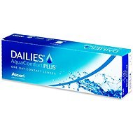 Dailies AquaComfort Plus (30 šošoviek) dioptrie: +5.25, zakrivenie: 8.70 - Kontaktné šošovky