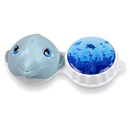 Optipak 3D Cases - Dolphin - Contact Lens Case