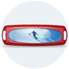 Snowboard lentil case - Contact Lens Case