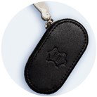 Poudre Black Leather - Contact Lens Case