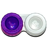 Optipak Anti-bacterial Case - Purple - Contact Lens Case