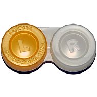 Optipak Anti-bacterial Case - Yellow - Contact Lens Case