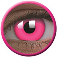 ColourVue Crazy Lens UV shining - Glow Pink (2 lenses - 1-year wear) - non-prescription - Contact Lenses