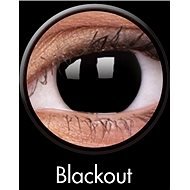 ColourVUE dioptria őrült Lens (2 lencse), színe: Blackout, dioptria: -5,50 - Kontaktlencse