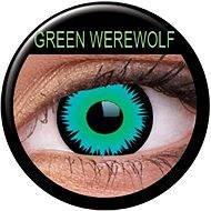 ColourVUE dioptria őrült Lens (2 lencse), színe: zöld vérfarkas, dioptria: -4,50 - Kontaktlencse