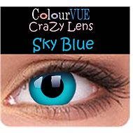ColourVUE dioptrické Crazy Lens (2 šošovky), farba: Sky Blue, dioptrie: -5.00 - Kontaktné šošovky