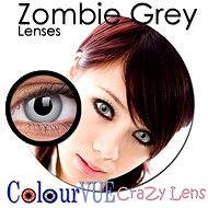 ColourVUE Crazy Lens dioptric (2 lenses), colour: Zombie Gray, diopter: -5.50 - Contact Lenses