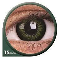 ColourVUE dioptrické Big Eyes (2 šošovky), farba: Be party green - Kontaktné šošovky