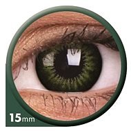 ColourVUE dioptric Big Eyes (2 lenses), colour: Be party green, dioptre: -1.50 - Contact Lenses