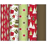 Clairefontaine Excellia red powder 1 pc, 10m, Mix II - Wrapping Paper