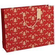 Clairefontaine Dalecarlie Rouge Geschenktüte - Größe XL - 6 Stück Packung - Geschenktasche