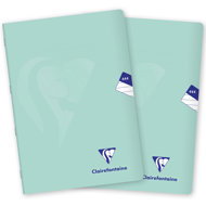 CLAIREFONTAINE Mimesys PP pastel A4"444" lined, 40 sheets, mint - set of 2 - Exercise Book