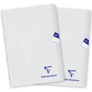 CLAIREFONTAINE Mimesys PP, A4"444" lined, 40 sheets, transparent - set of 2 - Exercise Book