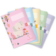 CLAIREFONTAINE KIDS A5"512" lined, 10 sheets - set of 5 - Exercise Book