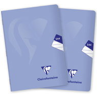 CLAIREFONTAINE Mimesys Pastel PP, A5"544" lined, 40 sheets, lilac - set of 2 - Exercise Book