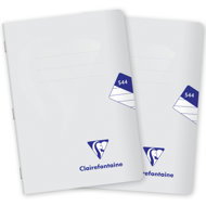 CLAIREFONTAINE Mimesys PP, A5"544" lined, 40 sheets, transparent - set of 2 - Exercise Book